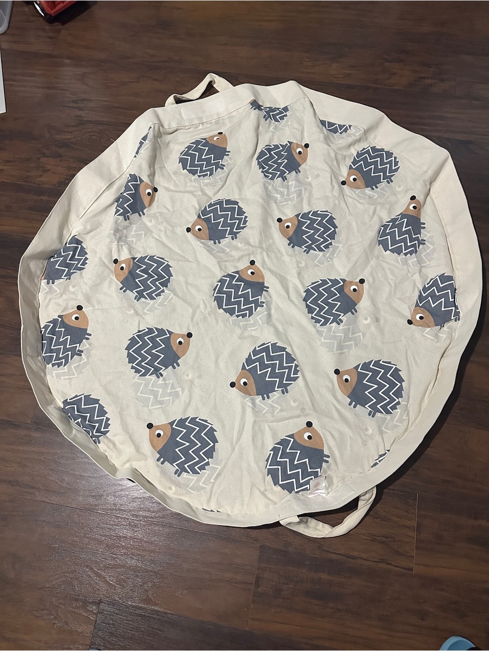 3 Sprouts Hedgehog Play Mat & Toy Storage Bag